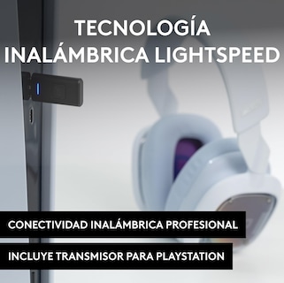 Foto 5 | Foto 5 | Logitech G Astro A30 Lightspeed Audífonos Para Gaming Bluetooth Dolby Atmos Mic Desmontable Batería 27h Para Ps5 Ps4 Tamb