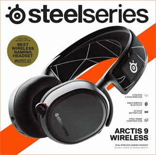 Foto 4 | Foto 4 | Steelseries Arctis 9 - Audífonos Duales Inalámbricos Para Juegos De 2.4 Ghz Sin Pérdida Bluetooth Batería Con Más De 20 Horas