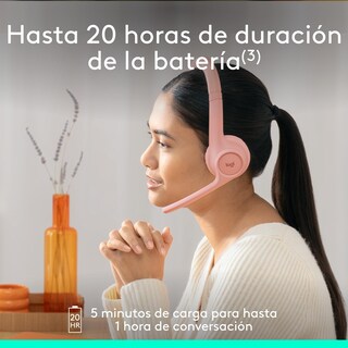 Foto 5 | Foto 5 | Logitech Zone 300 Auriculares Con Micrófono Bluetooth Inalámbricos Con Cancelación De Ruido Compatibles Con Windows Mac Chro
