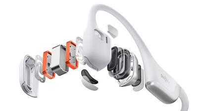 Foto 5 | Foto 5 | Shokz Openrun Pro 2 Plata - Auriculares Deportivos De Conducción Ósea De Oído Abierto Con Diadema Resistentes Al Sudor Auricu