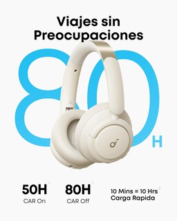 Foto 4 | Foto 4 | Soundcore By Anker Life Q30 Audífonos Inalámbricos Diadema Con Cancelación Activa De Ruido Híbrida Múltiples Modos Sonido Hi-r