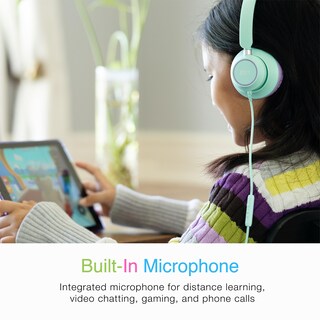 Foto 6 | Foto 6 | Mee Audio Kidjamz Kj45 Auriculares De Escucha Seguros Para Niños Con Limitador De Volumen Y Micrófono Con Cable Con Conector De