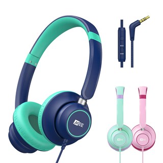 Foto 1 | Foto 1 | Mee Audio Kidjamz Kj45 Auriculares De Escucha Seguros Para Niños Con Limitador De Volumen Y Micrófono Con Cable Con Conector De