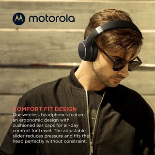 Foto 5 | Foto 5 | Motorola Sound - Audifonos Over Ear Inalambricos Motoxt220 Color Negro