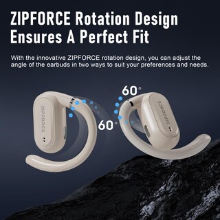 Foto 6 | Foto 6 | Zipforce Auriculares Inalámbricos Bluetooth 5.4 De Entrada Completa 4 Micrófono Ows Enc Llamada Clara Touch 40 Horas Tiempo