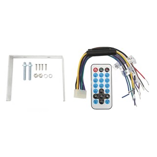 Foto 5 | Foto 5 | Estéreo De Radio Marino Receptor De Medios Bluetooth A Prueba De Agua Rca Sub Salida Antiinterferencia Para Yates Vehículos Cam