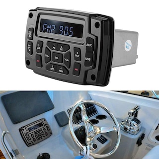 Foto 2 | Foto 2 | Radio Estéreo Marina Bluetooth Fm Am Receptor Estéreo Marino Reproductor De Mp3 Ip66 Receptor De Barco De 12v Impermeable/resi