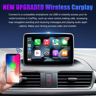 Foto 3 | Foto 3 | Mazda Tipo-c Kit De Reequipamiento Inalámbrico Carplay Tk78-66-9u0c Oem Media Hub A Mzd Connect Compatible Con Mazda 2/3/6/cx3