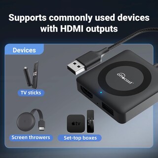 Foto 6 | Foto 6 | Ottocast Car Tv Mate Pro - Adaptador Carplay Inalámbrico - Convertidor Fire Tv Stick Para Auto - Compatible Con Switch Decodifi