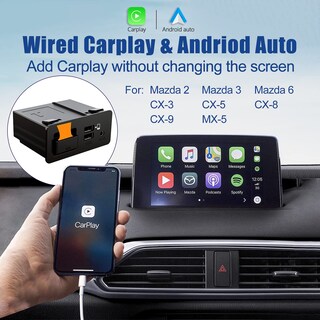 Foto 2 | Foto 2 | Mazda Carplay Y Android Kit De Reequipamiento Automático Tk78-66-9u0c Hub Oem Se Adapta Al Sistema Mzd Connect Adaptador Apple