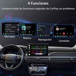 Foto 2 | Foto 2 | Carplay Inalambrico Para Auto adaptador Carplay Inalambrico carplay Inalámbrico/android Auto 2 En 1 convertir Carplay Con Cable