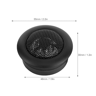 Foto 2 | Foto 2 | 2 Uds Altavoces De Coche Tweeter Reproductor De Música De Audio Pequeño Universal De Alta Potencia Mini Domo De Gran Potencia