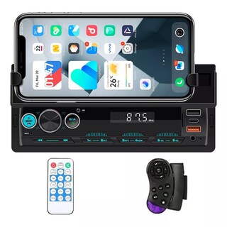 Foto 1 | Foto 1 | Finyqbet Estéreo Para Auto Con Mp3 2 Usb reproductor Estéreo Para Coche 1din Con Control Múltiple Carga Rápida Usb Y Subwoofer