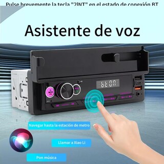 Foto 3 | Foto 3 | Finyqbet Estéreo Para Auto Con Mp3 2 Usb reproductor Estéreo Para Coche 1din Con Control Múltiple Carga Rápida Usb Y Subwoofer