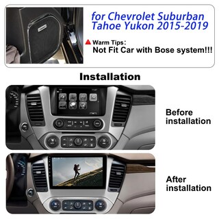 Foto 2 | Foto 2 | Solvitek - Radio De Coche De 10.1 Pulgadas Para Chevrolet Suburban Tahoe Yukon 2015-2019 Android 13 Estéreo Con Inalámbrico Car