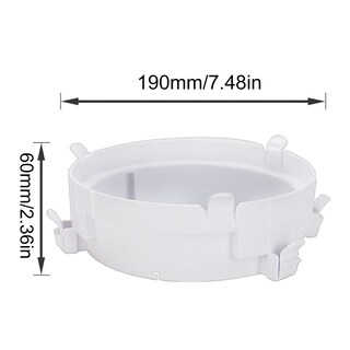 Foto 2 | Foto 2 | Topincn Conector De Manguera De Escape Para Aire Acondicionado Acoplador Portátil Abs Accesorios Para Aire Acondicionado Domés