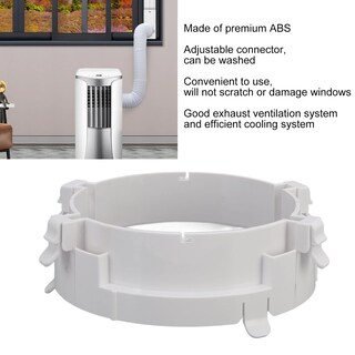 Foto 3 | Foto 3 | Topincn Conector De Manguera De Escape Para Aire Acondicionado Acoplador Portátil Abs Accesorios Para Aire Acondicionado Domés