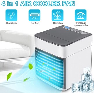 Foto 2 | Foto 2 | Sleppgo - Aire Acondicionado 3 En 1: Ventilador Purificador Humidificador Conexión Usb 7 Colores 3 Velocidades. Mini Aire Aco