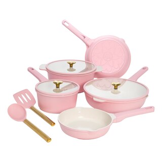 Foto 1 | Foto 1 | Paris Hilton - Juego De Utensilios De Cocina Antiadherentes De Cerámica De Aluminio Fundido Con Revestimiento Antiadherente De D