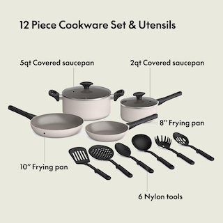 Foto 3 | Foto 3 | Bella Juego De Utensilios De Cocina Antiadherentes De 12 Piezas