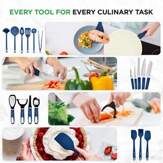 Foto 5 | Foto 5 | Nutrichef - Juego Completo Profesional De 54 Piezas Juego De Ollas Y Sartenes Utensilios De Cocina Para El Hogar Utensilios D