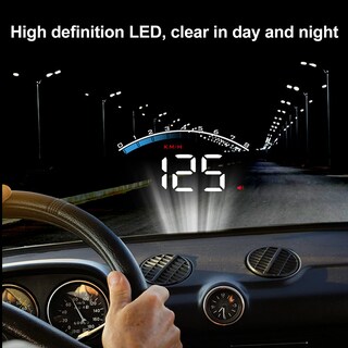 Foto 3 | Foto 3 | Toothbace - Visualización De Cabeza Para Coche Universal De 3.5 Pulgadas Interfaz Hud Obd2 Proyector De Parabrisas Digital V