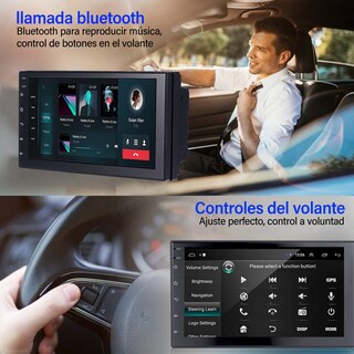 Foto 2 | Foto 2 | Auok Mp5 Reproductor pantalla Para Auto pantalla Táctil Capacitiva De 7 Pulgadas Radio Fm Wifi Gps Mirrorlink Cámara De Res