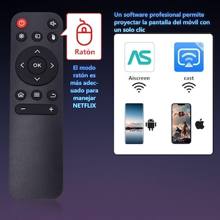 Foto 3 | Foto 3 | Aoso Mini Proyector Portátil 【android12】 Soporte 1080p Full Hd Proyectors 200ansi Wifi 6 Y Bluetooth 5.0 Proyectores Home Theat