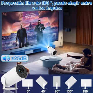 Foto 2 | Foto 2 | Finyqbet Mini Proyector Portátil Con Android Ultrarrapido 5g+2.4g Profesional 260ansli 8k Android Wifi Led Hd 10000 Lm,cine Pr