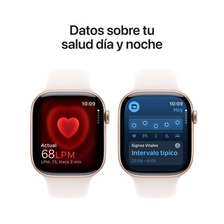 Foto 5 | Foto 5 | Apple Watch Series 10 Gps Caja De Aluminio Color Oro Rosa De 46 Mm Correa Deportiva Rosa Rubor - M/l