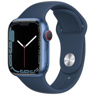 Foto 1 | Foto 1 | Apple Watch Series 7 (gps + Cellular 41mm) - Caja De Aluminio Azul Con Correa Deportiva Azul Abismo Regular (reacondicionado)
