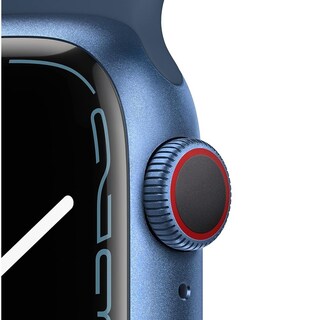 Foto 3 | Foto 3 | Apple Watch Series 7 (gps + Cellular 41mm) - Caja De Aluminio Azul Con Correa Deportiva Azul Abismo Regular (reacondicionado)