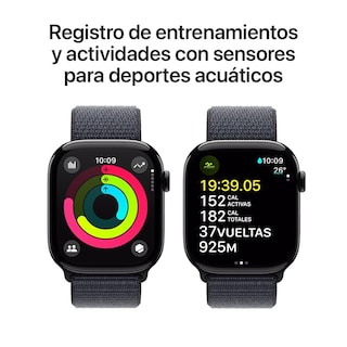Foto 4 | Foto 4 | Apple Watch Series 10 Gps Caja De Aluminio Negro Azabache De 46 Mm Correa Loop Deportiva Color Tinta
