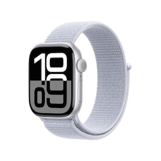 Foto 1 | Foto 1 | Apple Watch Series 10 Gps Caja De Aluminio Color Plata De 42 Mm Correa Loop Deportiva Azul Nube