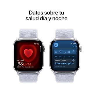Foto 5 | Foto 5 | Apple Watch Series 10 Gps Caja De Aluminio Color Plata De 42 Mm Correa Loop Deportiva Azul Nube
