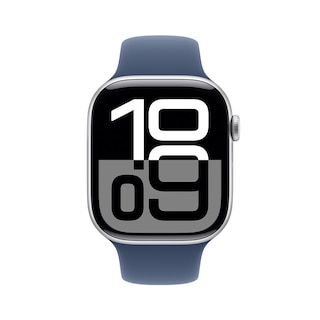 Foto 3 | Foto 3 | Apple Watch Series 10 Gps Caja De Aluminio Color Plata De 46 Mm Correa Deportiva Azul Denim - M/l