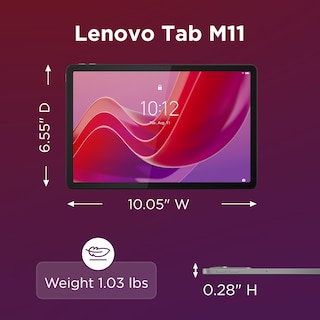 Foto 3 | Foto 3 | Lenovo Tab M11 11 Pulgadas Mediatek Helio G88 Octa-core 4 Gb Ram 128 Gb Ssd 1920 X 1200 Px Sensor De Luz Ambiental Baterí