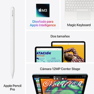 Foto 5 | Foto 5 | Apple Ipad Air De 13 Pulgadas Con Chip M3: Apple Intelligence Pantalla Liquid Retina 1 Tb Cámaras Frontal Y Trasera De 12 Mp