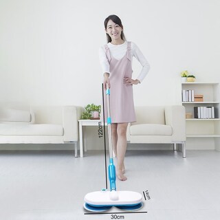 Foto 2 | Foto 2 | Entemah Trapeador Eléctrico Inalámbrico Fregona Giratoria Limpiador Fregona Eléctrica Con Mopa Giratoria Doble Motorizada Limp