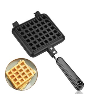 Foto 1 | Foto 1 | Waffle Maker Antiadherente Huevo Cocina Doméstica Gas Antiadherente Waffle Maker Pan Molde Molde Placa De Cocina Herramienta De