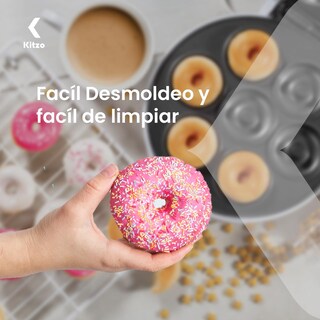Foto 4 | Foto 4 | Maquina Para Hacer Donas - Maquina De Mini Donas - Donera - Antiadherente - Fácil De Limpiar - Ideal Para Emprender Negocio - Di