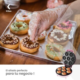 Foto 5 | Foto 5 | Maquina Para Hacer Donas - Maquina De Mini Donas - Donera - Antiadherente - Fácil De Limpiar - Ideal Para Emprender Negocio - Di