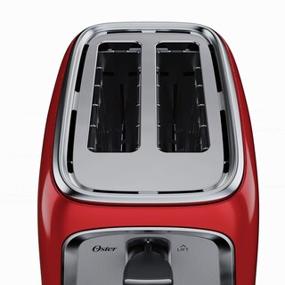 Foto 3 | Foto 3 | Oster - Tostadora De 2 Rebanadas Con Tecnología De Tostado Avanzada Rojo Manzana Acaramelada