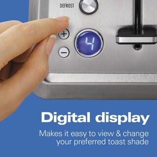 Foto 2 | Foto 2 | Hamilton Beach 22796 Digital 2 Slice Toaster With Bagel Defrost & Cancel Settings Stainless Steel