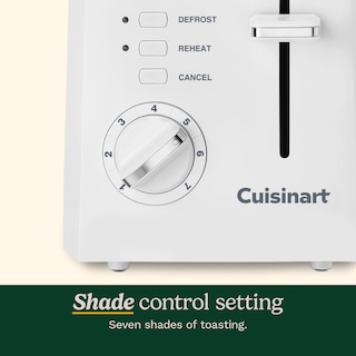 Foto 2 | Foto 2 | Cuisinart Cpt-122 Tostador Color Blanco 2 Piezas