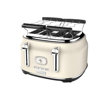 Foto 4 | Foto 4 | Westinghouse Tostador Retro Series Blanco De 4 Rebanadas (wktt809wh)