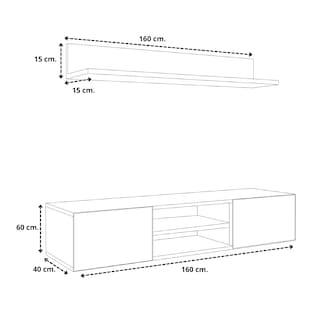 Foto 8 | Foto 8 | Mueble Flotante Con Repisa Asheville