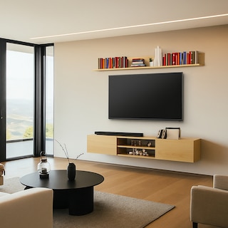 Foto 5 | Foto 5 | Mueble Flotante Con Repisa Asheville