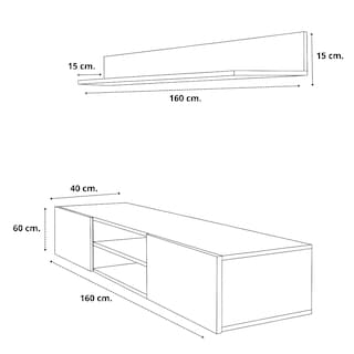 Foto 8 | Foto 8 | Mueble Flotante Con Repisa Asheville