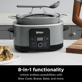 Foto 2 | Foto 2 | Ninja Mc1001 Foodi Possiblecooker Pro 8.5 Quart Multi-cooker With 8-in-1 Slow Cooker Pressure Cooker Dutch Oven & More Glass